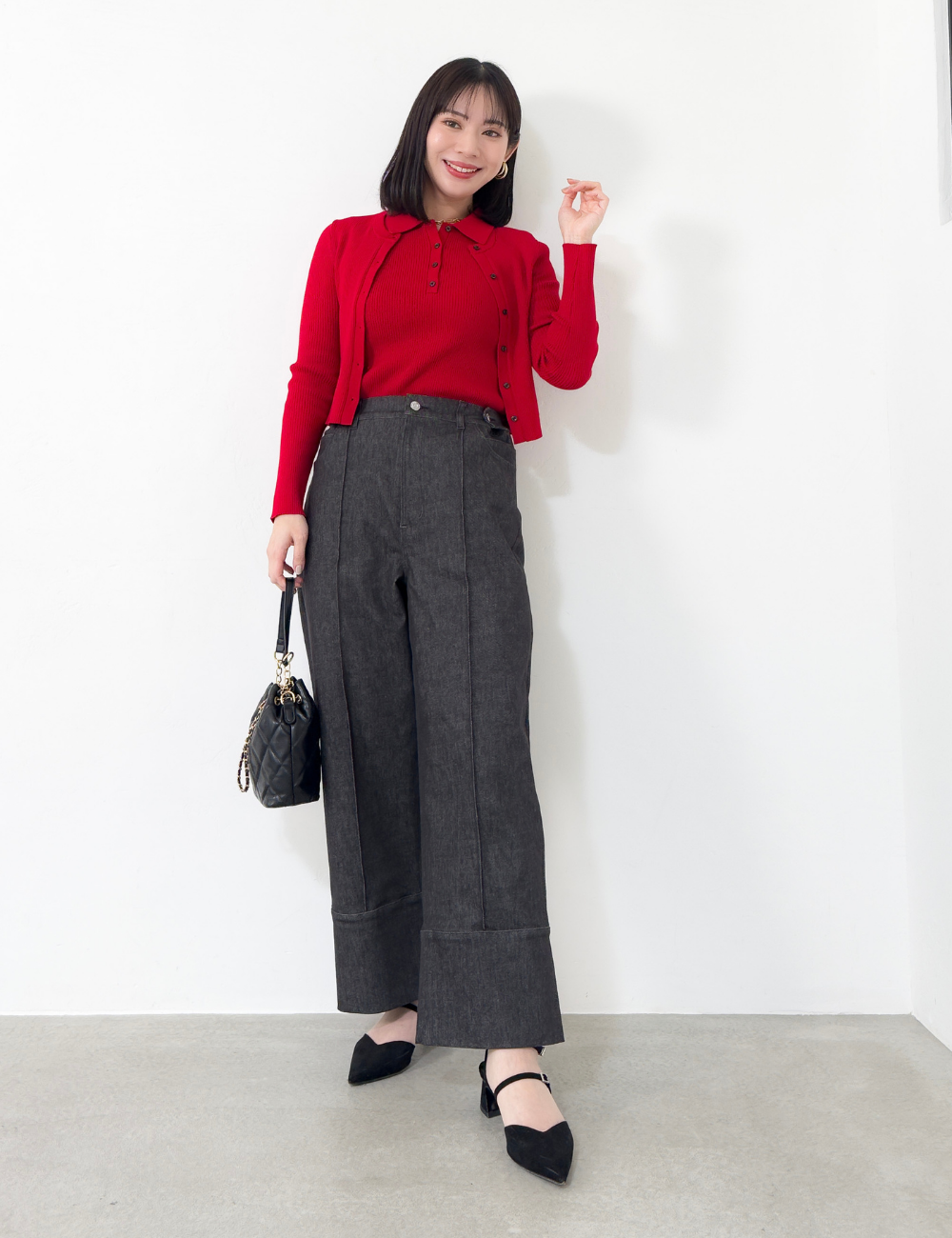 【カイハラデニム】アジャスタブルストレッチジーンズ【異次元伸縮】