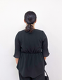 Washable, stretchy black formal wear (3-piece pants set)