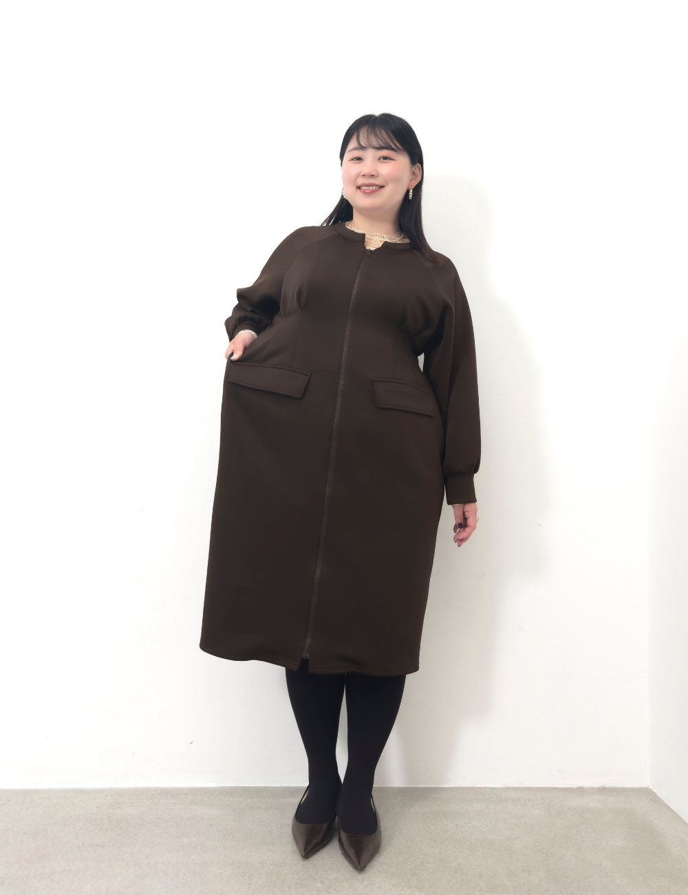 4-pocket sweatshirt dress (POS only)
