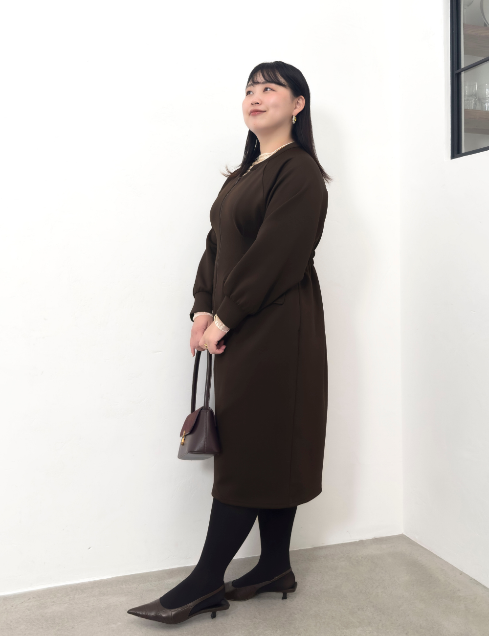 4-pocket sweatshirt dress (POS only)