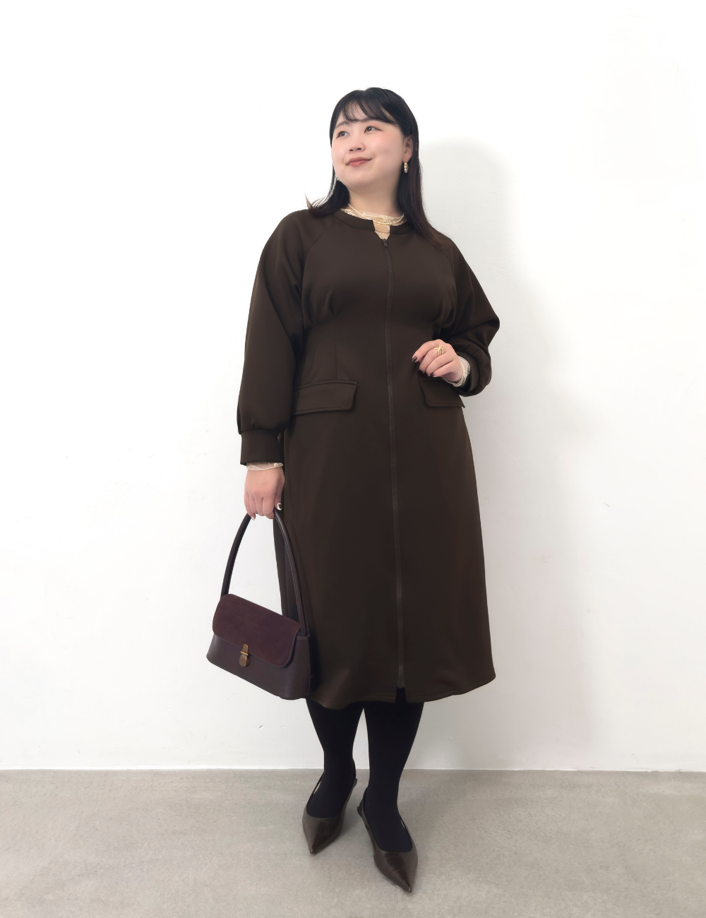 4-pocket sweatshirt dress (POS only)