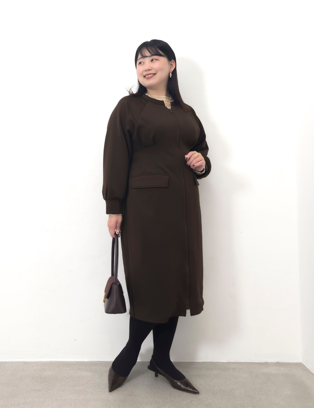 4-pocket sweatshirt dress (POS only)