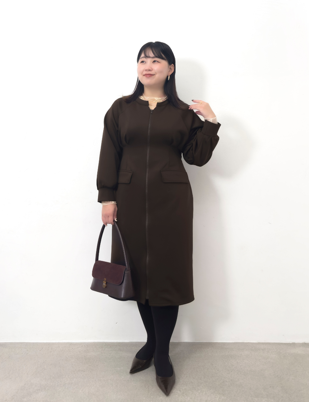 4-pocket sweatshirt dress (POS only)