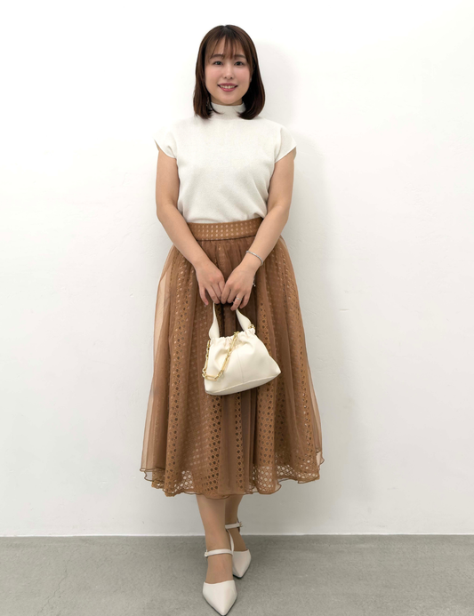 Tulle layered skirt_editing