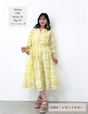 Real Free Sheer Fully Embroidered One-Piece Dress