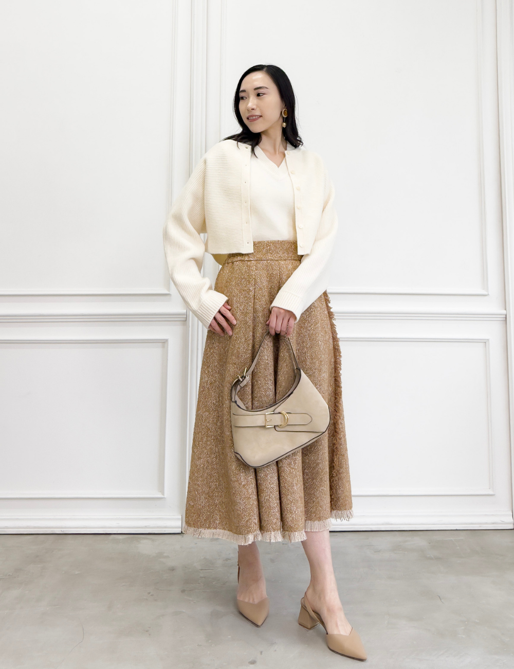 ツイードフリンジAラインスカート - Pinup Closet ONLINE STORE