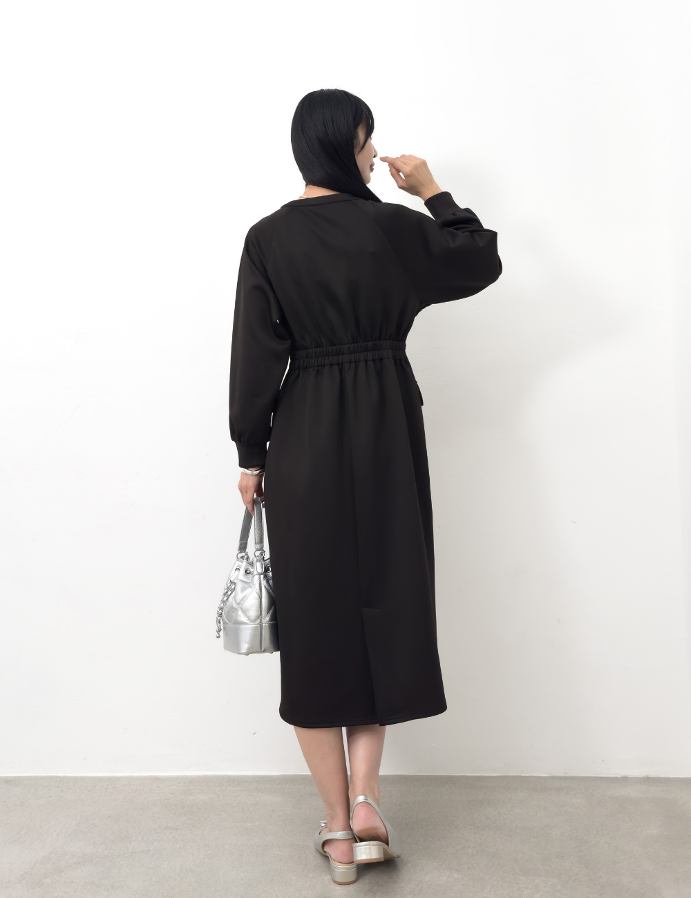 4-pocket sweatshirt dress (POS only)