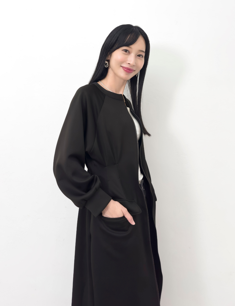 4-pocket sweatshirt dress (POS only)