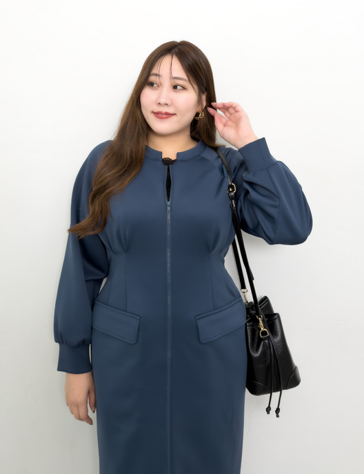 4-pocket sweatshirt dress (POS only)