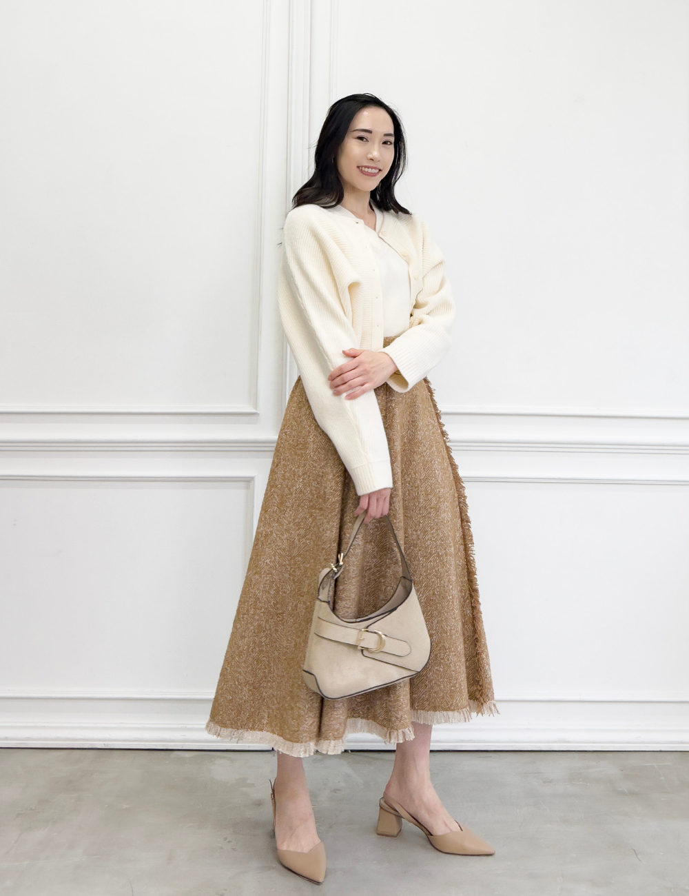 ツイードフリンジAラインスカート - Pinup Closet ONLINE STORE