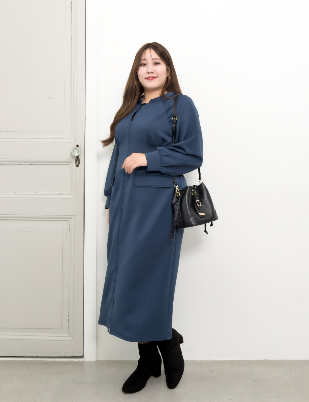 4-pocket sweatshirt dress (POS only)