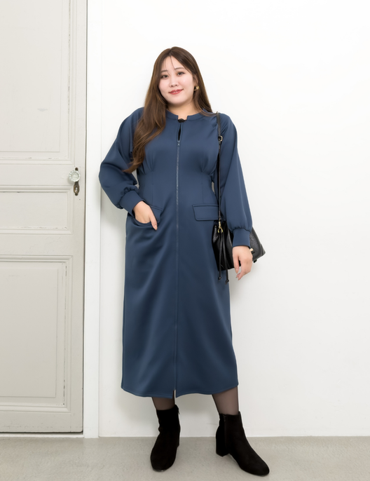 4-pocket sweatshirt dress (POS only)