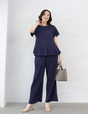 Pleated pants