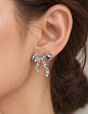 リボンピアス　