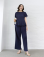 Pleated pants