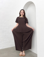 Pleated pants