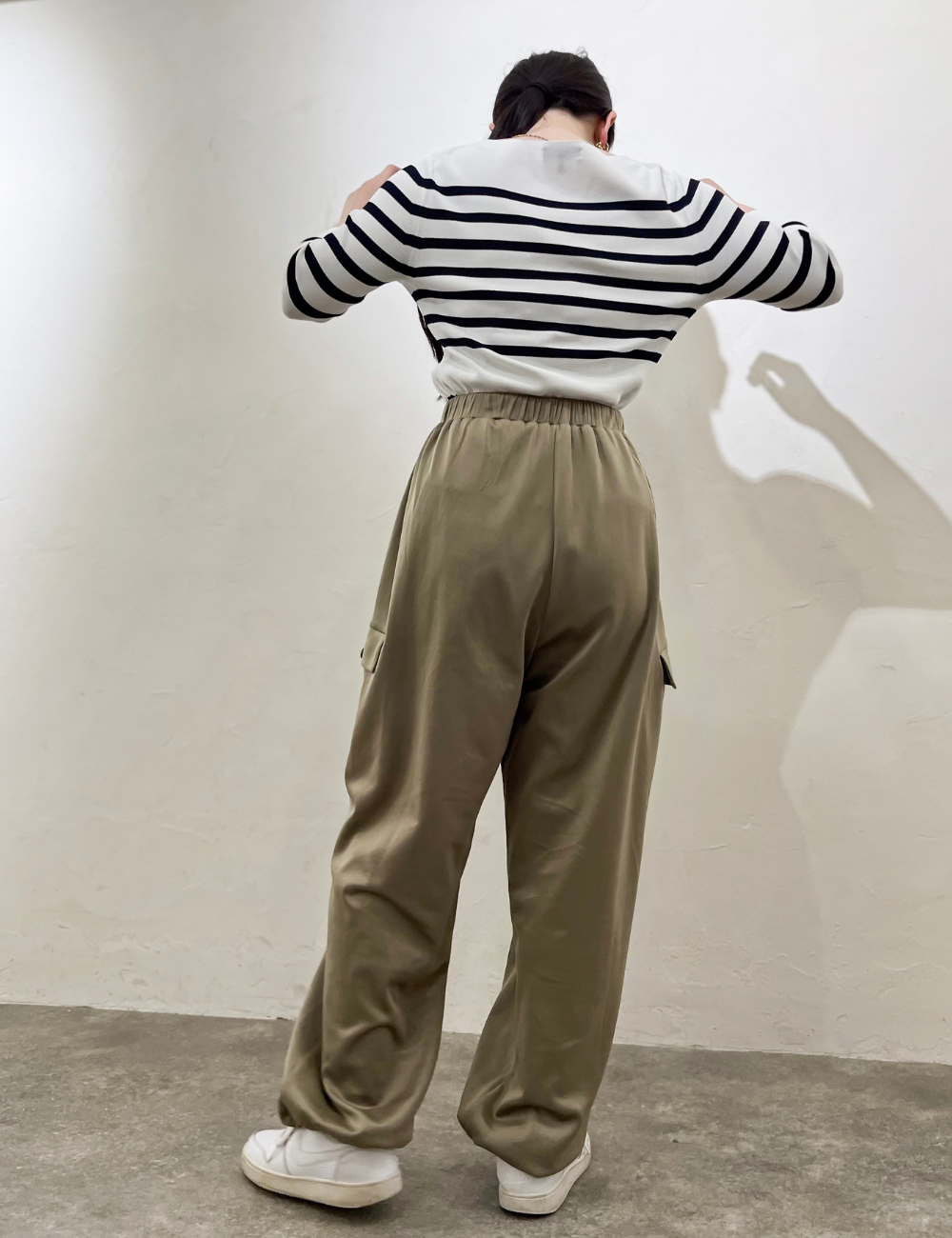 [Basic Line] Stretch Cargo Pants