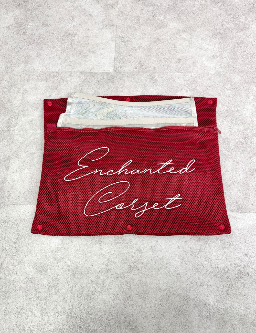 Enchanted Corset コルセットランドリーネット レッド