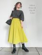 [Basic Line] Casual Flare Skirt