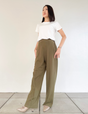 [Basic Line] Cotton Straight Pants