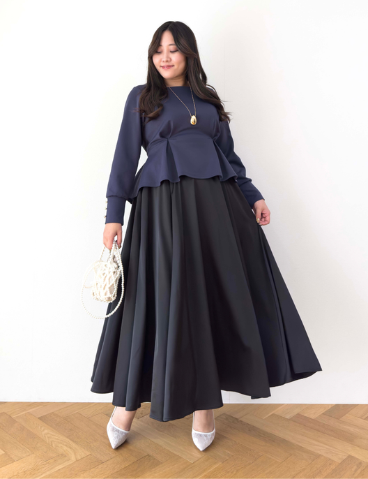 [Concert] Satin Long Skirt [Chorus]