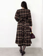 Cache-coeur Checked Dress