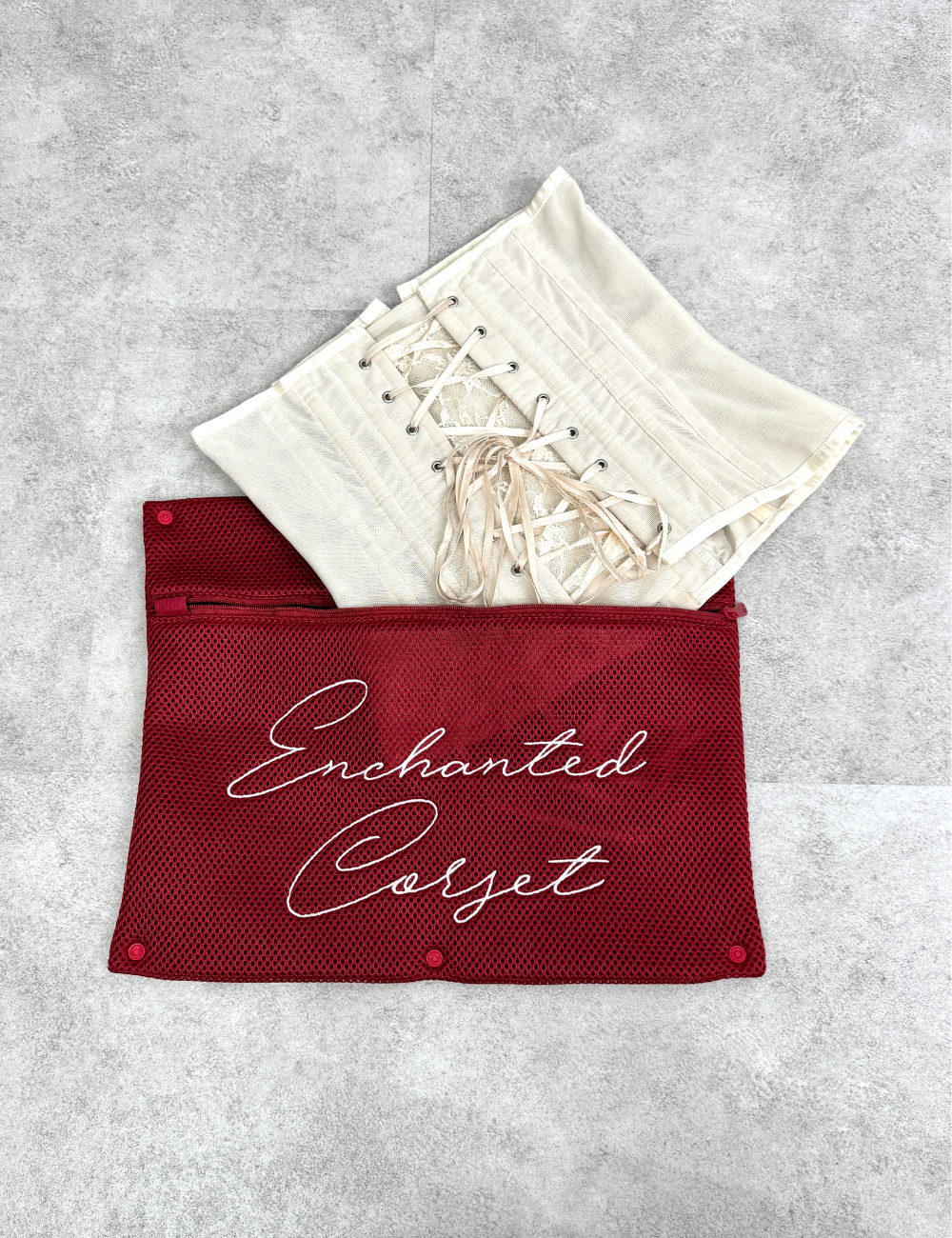 Enchanted Corset コルセットランドリーネット レッド