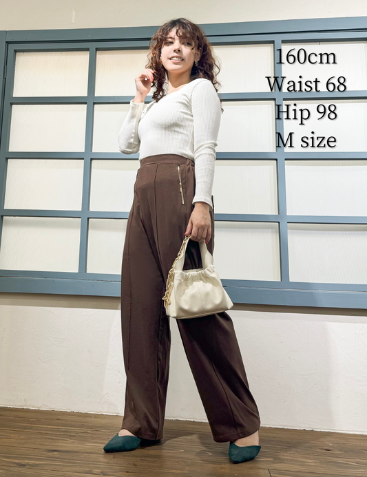 [Basic Line] Cotton Straight Pants