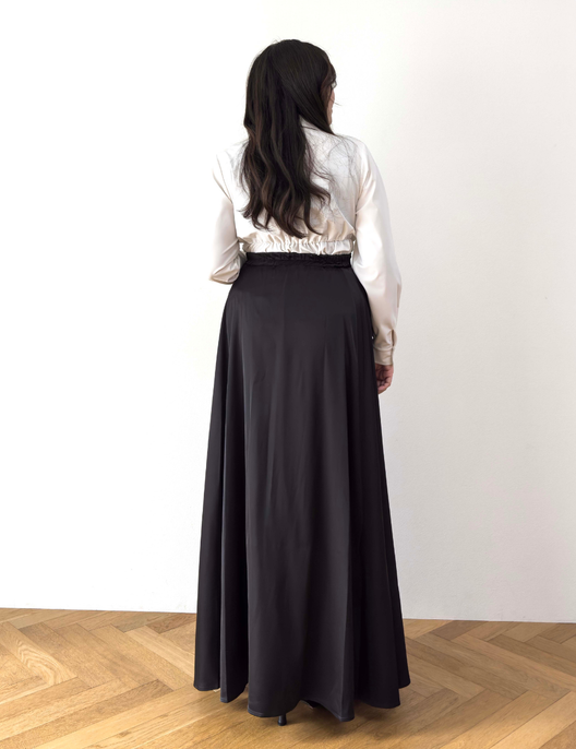 [Concert] Satin Long Skirt [Chorus]