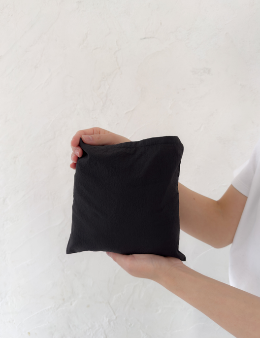 CINEMATIQ 撥水UVカットパーカー ブラック ディティール