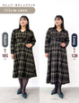 Cache-coeur Checked Dress