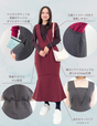 【べーシックライン】ダブルポケットジャンパースカート
