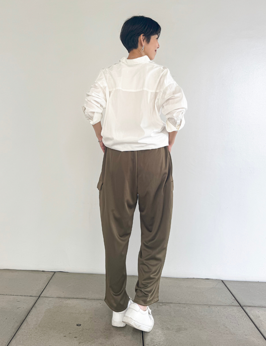 [Basic Line] Stretch Cargo Pants