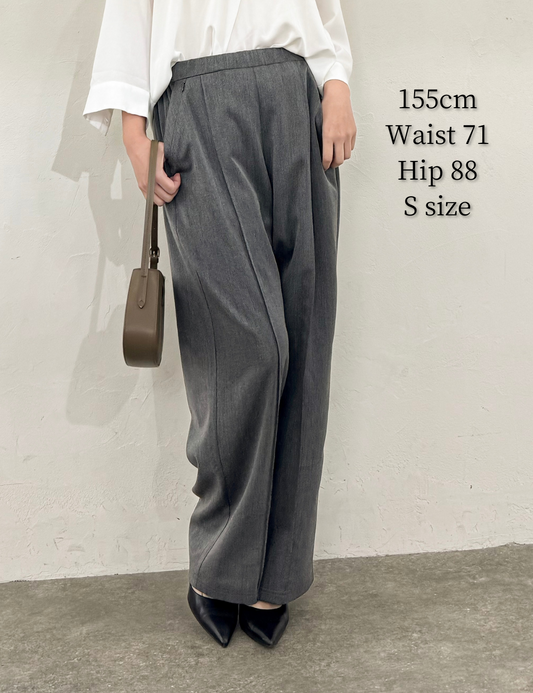 Double pocket straight pants