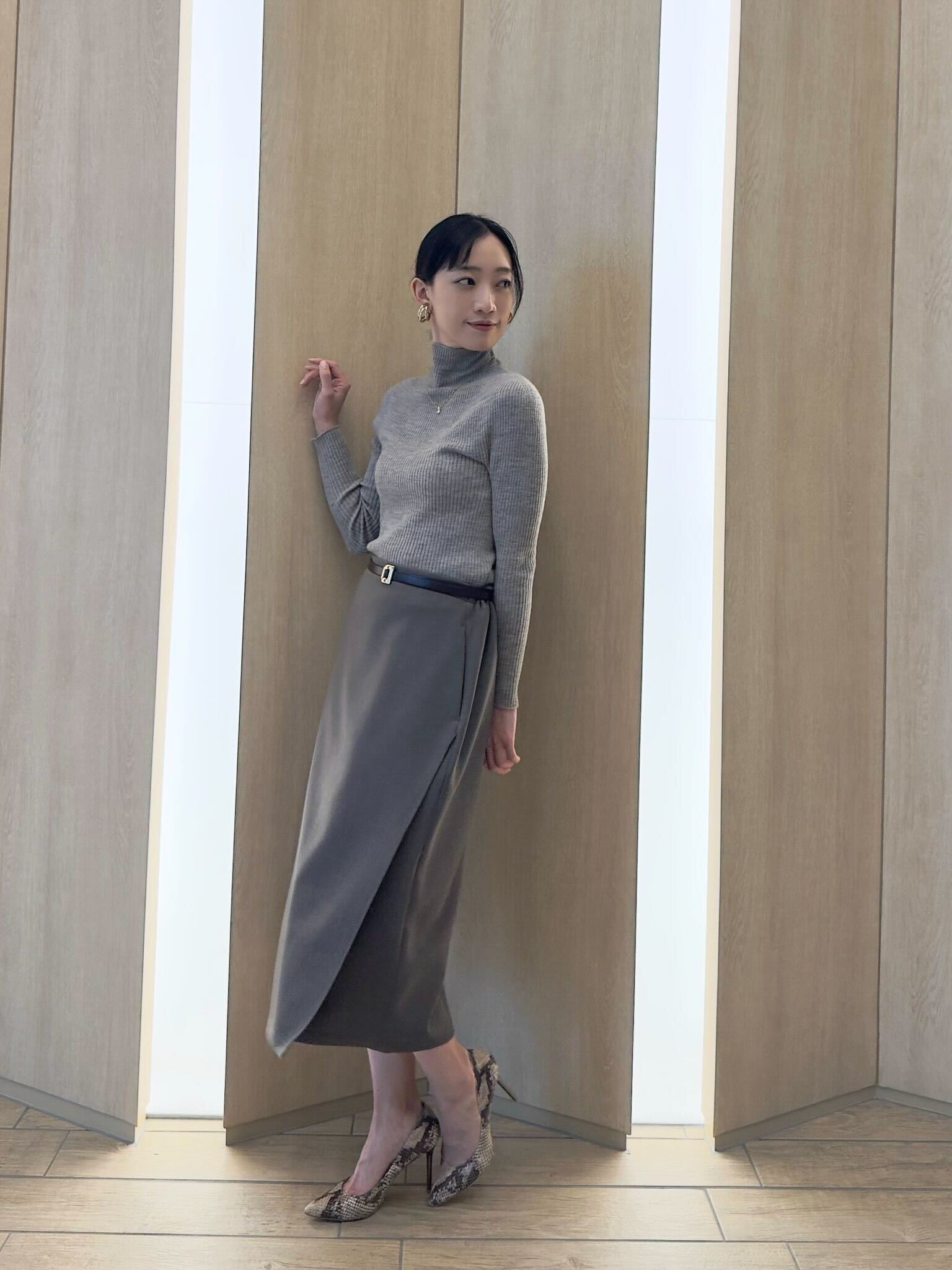 【SERPENTINA】セットアップスカートの着回しコーディネート