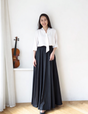 [Concert] Satin Long Skirt [Chorus]