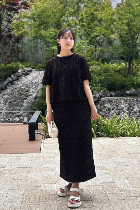 春先から秋まで使える万能セットアップのコーディネート