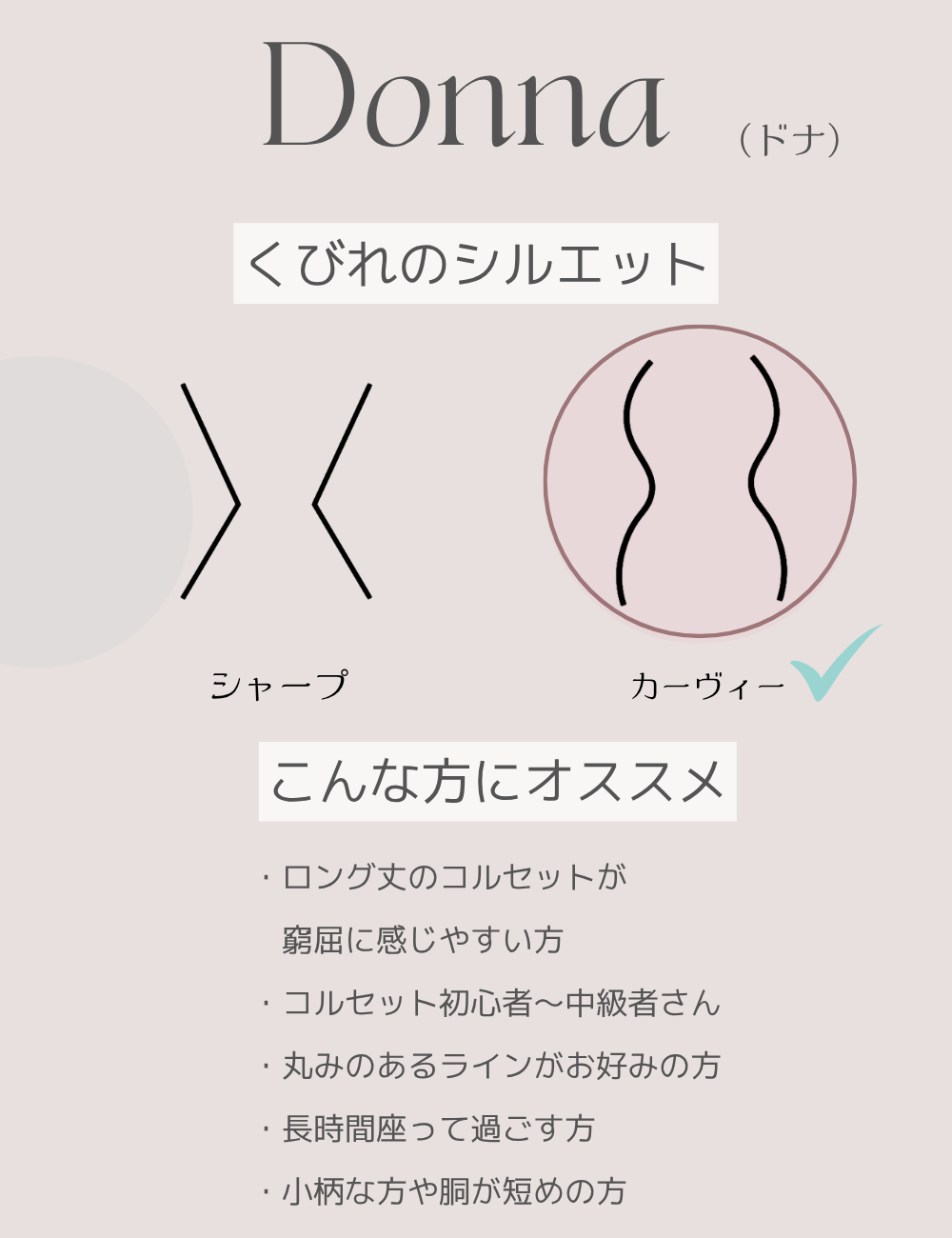 【日本製】Donna(ドナ)